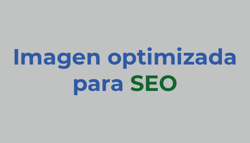 Imagen optimizada para SEO